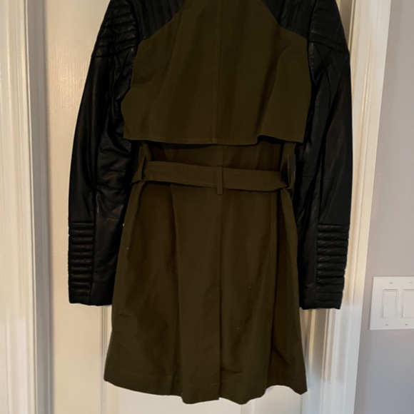 Rebecca Minkoff Keifer Trench - Green - Picture 2 of 7
